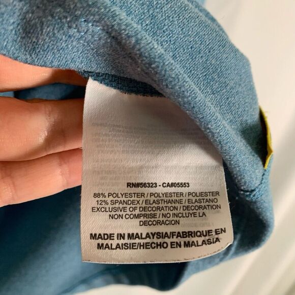 Livestrong Nike Jacket Women's Large Blue 1/4 Zip Long Sleeve Turtleneck - Picture 3 of 13